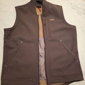 Patagonia Men's Brown Fleece-Lined Vest
